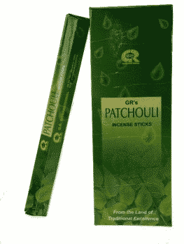 G.R. Patchouli Rökelse (6 paket)