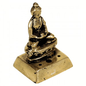 Rökelsebrännare Buddha Mässing - 4,5 cm