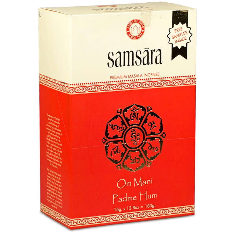 Samsara Masala rökelse (12 förpackningar)
