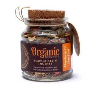 Organic Goodness Mandarin & Lagerblad Smudge Rökelseört (80 gram)