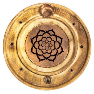 Rökelsebrännare Lotus Mandala - 10 cm
