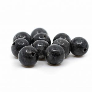 Ädelsten Lösa Pärlor Labradorit - 10 stycken (8 mm)