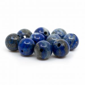Ädelsten Lösa Pärlor Lapis Lazuli - 10 st (8 mm)