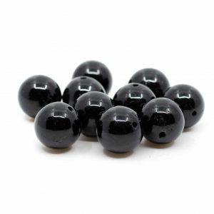 Ädelsten Lösa Pärlor Obsidian -10 stycken (10 mm)