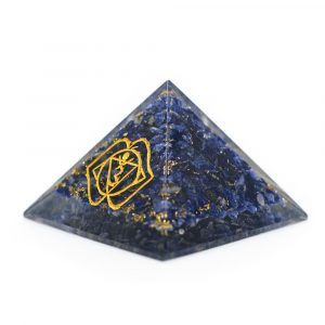 Orgonit Pyramid Sodalit - Tredje Ögat - (70 mm)