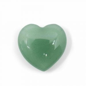 Ädelsten Hjärta Grön Aventurin (20 mm)