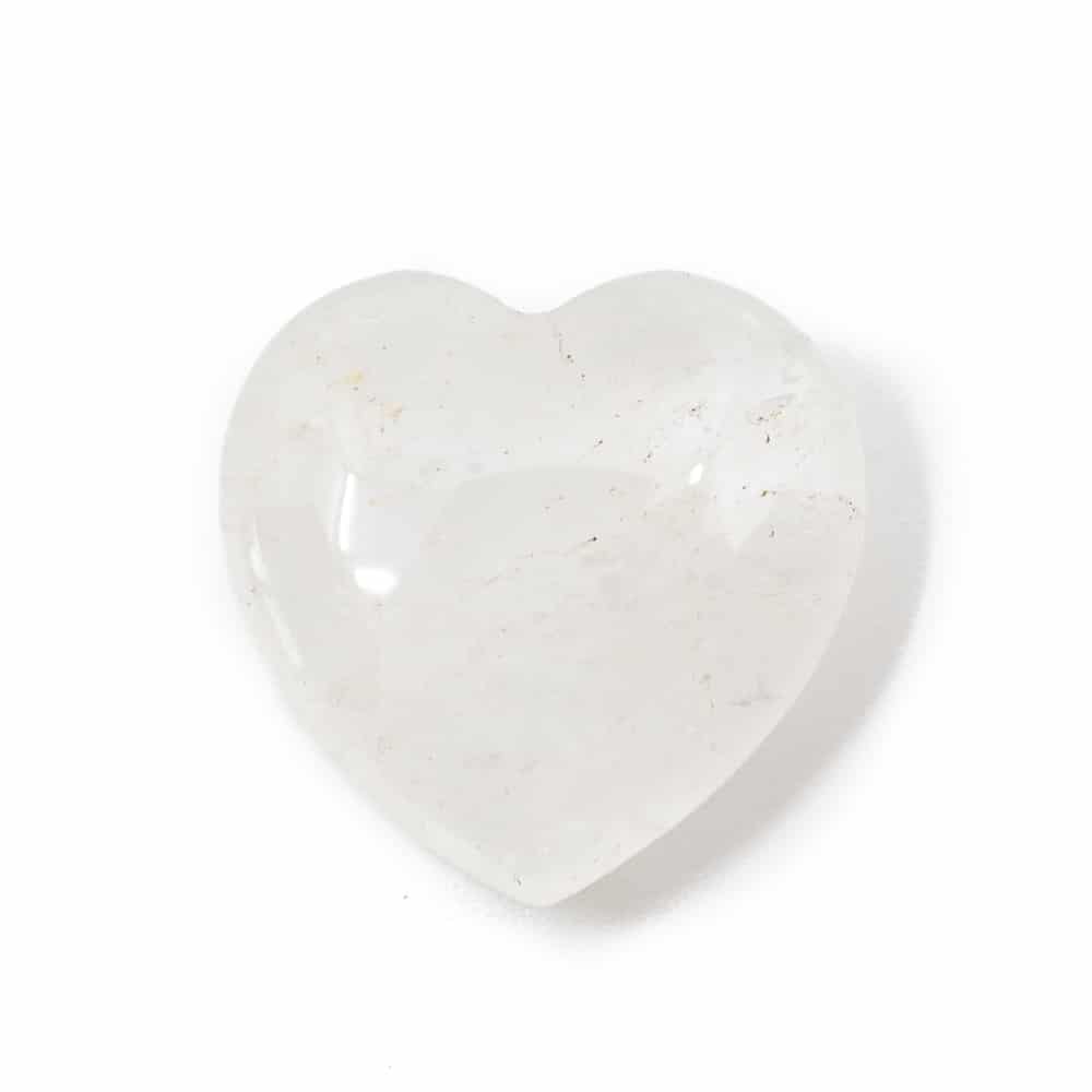 Ädelsten Hjärta Bergkristall (20 mm)