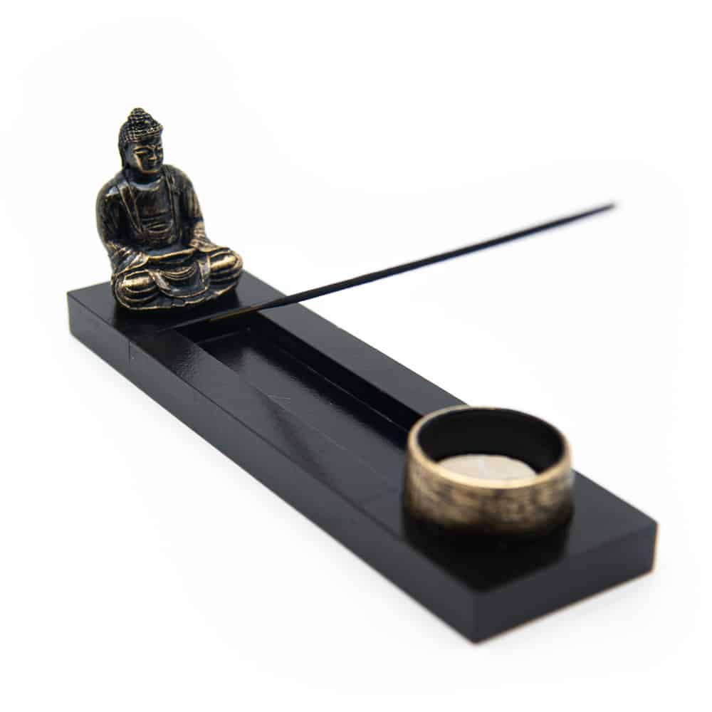Rökelse Brännare Buddha Mini Altare Set