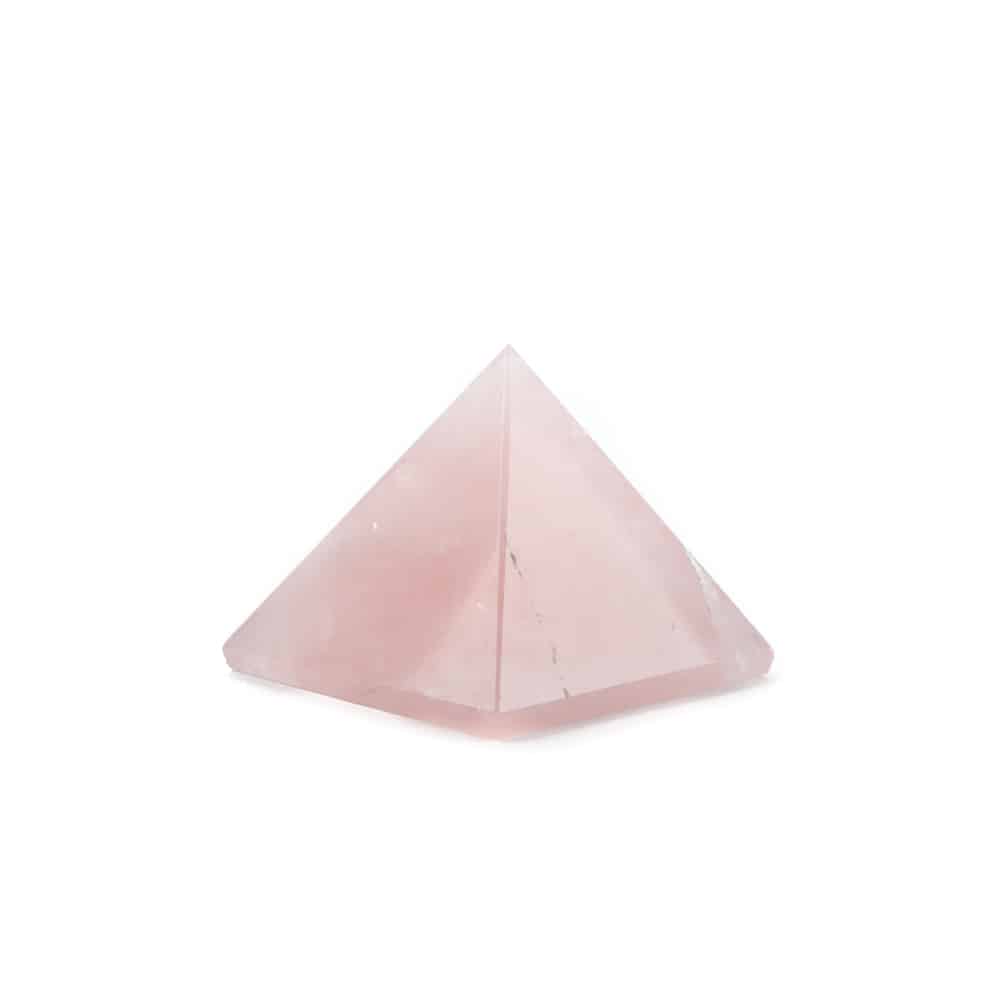 Ädelsten Pyramid Rosenkvarts - 30-40 mm