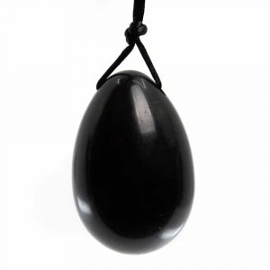 Yoni Ägg Obsidian (45 x 30 mm)