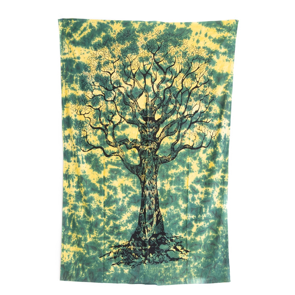 Autentisk Väggbonad med Livets Träd (215 x 135 cm)