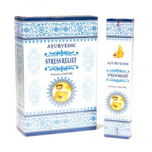 Ayurvedisk Masala rökelse Stress Relief (12 lådor)