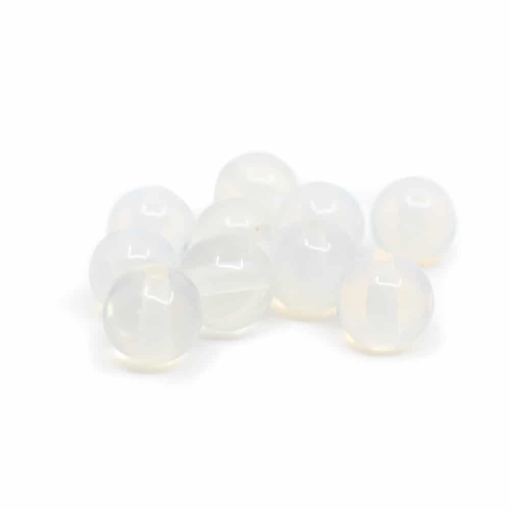 Ädelsten Lösa Pärlor Opalit - 10 stycken (6 mm)
