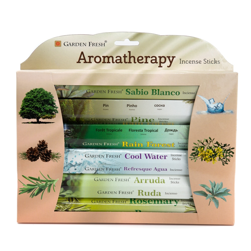 Garden Fresh - Aromaterapi Rökelse Presentförpackning (6 Stycken)