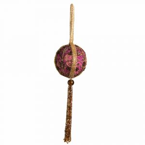 Traditionell Dekorationshänge Rosa Boll (30 cm)