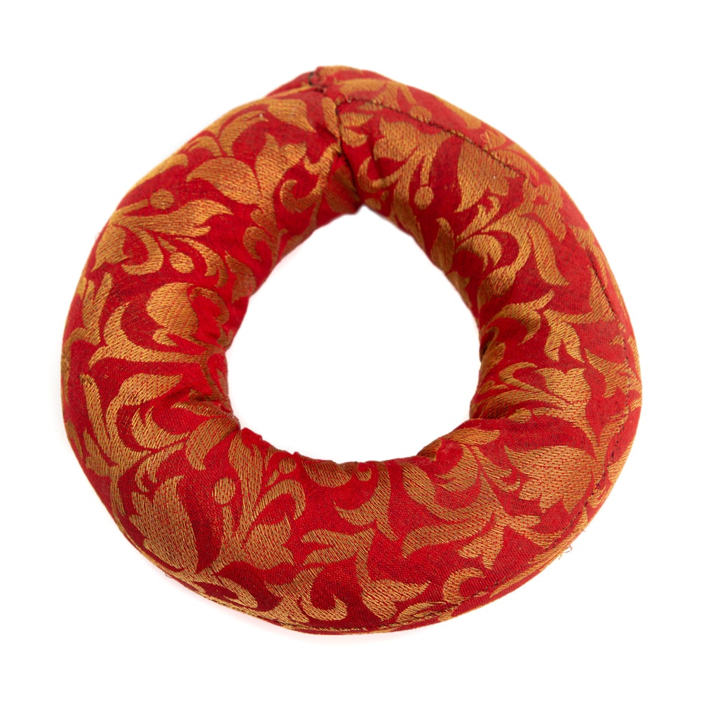 Kudde i Ringform för Klangskål röd (15 x 4 cm)
