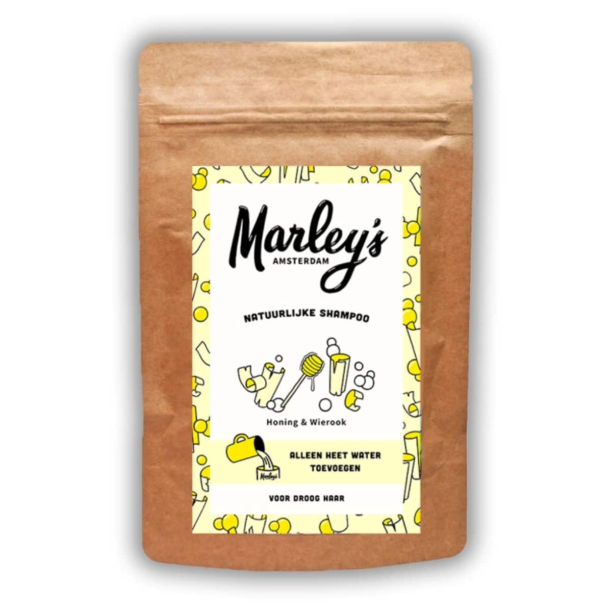 Marley's Amsterdam Shampoo Flakes Dry Hair - Honey & Frankincense