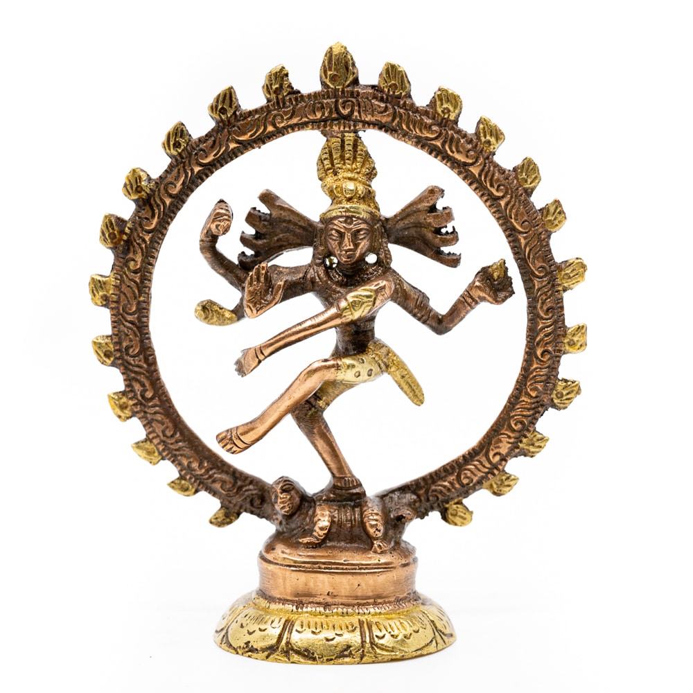 Shiva Nataraj Mässing (10 cm)