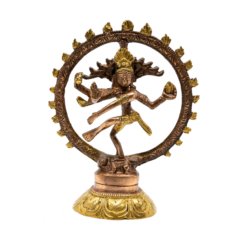Shiva Nataraj Mässing (15 cm)