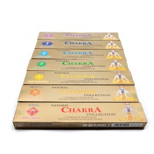 Rökelse 7 Chakra Present set (7 Paket)