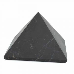 Ädelsten Pyramid Shungit Opolerad - 100 mm