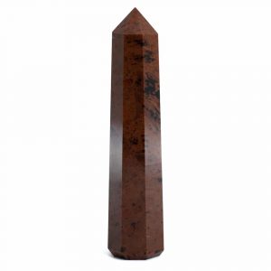 Ädelsten Obelisk Spets Mahogany Obsidian - 90-110 mm