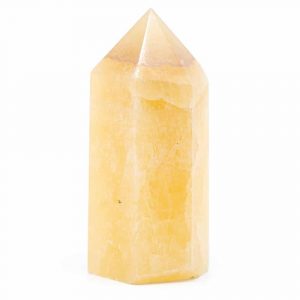Ädelsten Obelisk Spets Gul Jade 40 - 65 mm