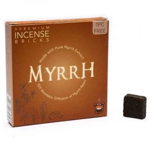 Aromafume Rökelseblock Myrrh -- 40 g