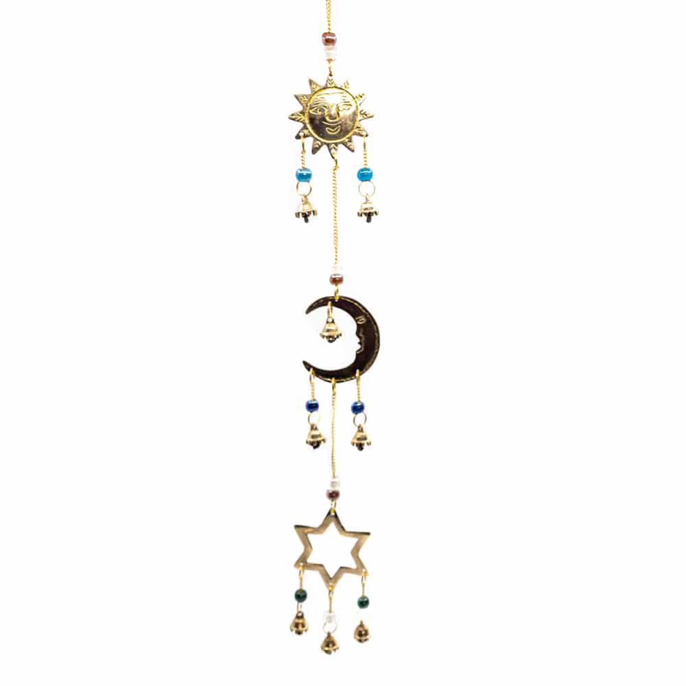 Dekorativ Girlang Sol, Måne och Stjärnor