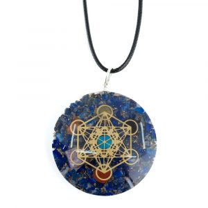 Orgonit Metatron Hänge Lapis Lazuli Chakra