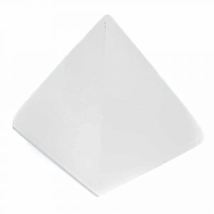 Ädelsten Pyramid Selenit - 5 cm